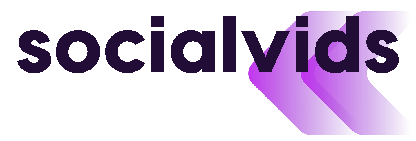 Logo for Associate Sponsor, SocialVids